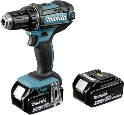Makita Δραπανοκατσάβιδο Μπαταρίας 18V 2x3Ah Κωδικός: DDF482RFJ