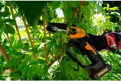 Worx Κλαδευτικό Αλυσοπρίονο Μπαταρίας 20V 1.8kg με Λάμα 12cm Κωδικός: WG324E