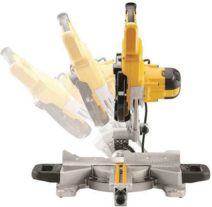 Dewalt Φαλτσοπρίονο Συρόμενο με Ισχύ 1300W, Δίσκο Κοπής Διαμέτρου 216mm & Ταχύτητα Κοπής 4500rpm Κωδικός: DWS773