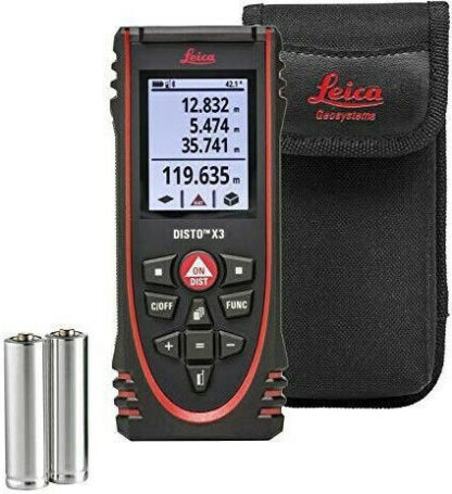 Leica Μέτρο Laser Leica Disto X3 με Δυνατότητα Μέτρησης έως 150m