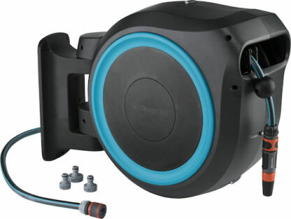 Gardena Wall-mounted Hose Box RollUp M/L (turquoise) 25 m