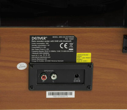 Denver MRD-52 Βαλιτσάκι Πικάπ Light Καφέ