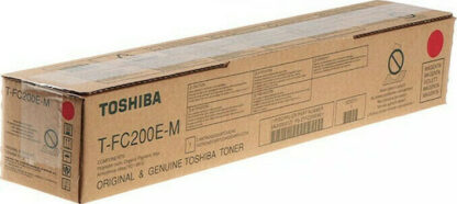 Toshiba T-FC200EM Γνήσιο Toner Laser Εκτυπωτή Ματζέντα 33600 Σελίδων (6AJ00000197)