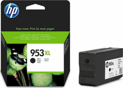 HP 953XL Γνήσιο Μελάνι Εκτυπωτή InkJet Μαύρο (L0S70AE)