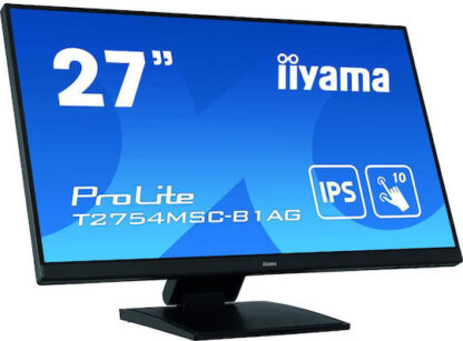 Iiyama POS Monitor ProLite 27" IPS / LCD με Ανάλυση 1920x1080 Κωδικός: T2754MSC-B1AG