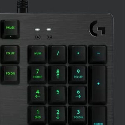Logitech G512 Gaming Μηχανικό Πληκτρολόγιο με GX Brown διακόπτες και RGB φωτισμό (Αγγλικό US)