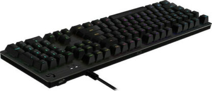 Logitech G512 Gaming Μηχανικό Πληκτρολόγιο με GX Brown διακόπτες και RGB φωτισμό (Αγγλικό US)