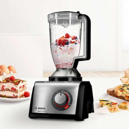 Bosch MC812M865 food processor 1250 W 3.9 L Black  Stainless steel