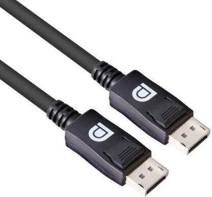 Cavo estensione Display PortTM 1.4 HBR3 8K60Hz HDR 28AWG M/M 3 mt DSC1.2 VESA certified (C