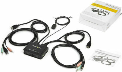 Διακόπτης KVM Startech SV211HDUA4K
