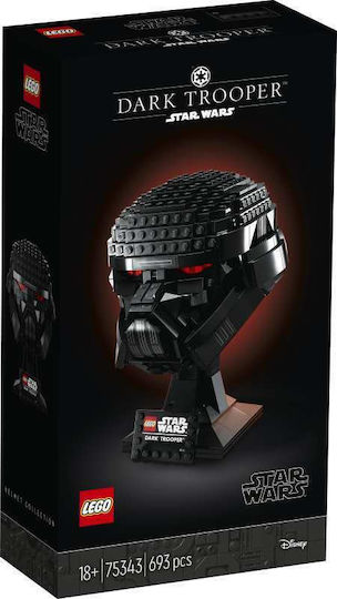 Lego Star Wars Dark Trooper Helmet για 18+ Ετών 693τμχ Κωδικός: 75343