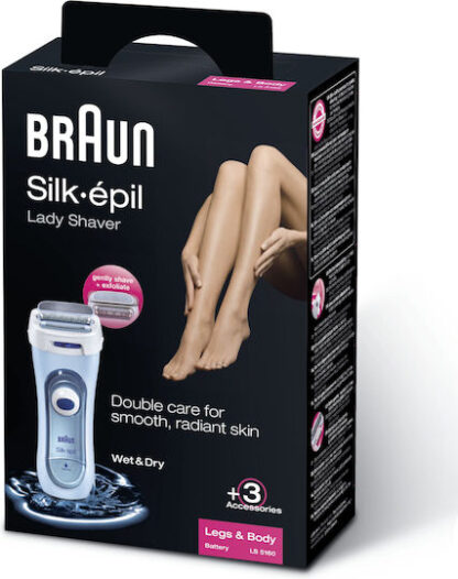 Ηλεκτρική Συσκευή Αφαίρεσης Μαλλιών Braun Silk-épil LS 5160 Legs & Body