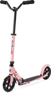 Micro Παιδικό Πατίνι Αναδιπλούμενο Speed Deluxe Δίτροχο για 12+ Ετών Ροζ