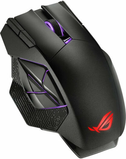 Asus ROG Spatha X Ασύρματο RGB Gaming Ποντίκι 19000 DPI Μαύρο