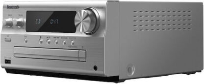 Panasonic Ηχοσύστημα 2.0 SC-PMX802E-S 120W με CD / Digital Media Player και Bluetooth Ασημί