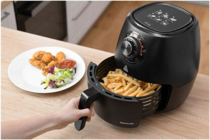 Sencor SFR 3130BK Air Fryer 3.5lt Μαύρο