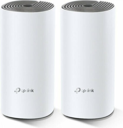 TP-LINK Deco E4 v1 WiFi Mesh Network Access Point Wi‑Fi 5 Dual Band (2.4 & 5GHz) σε Διπλό Kit