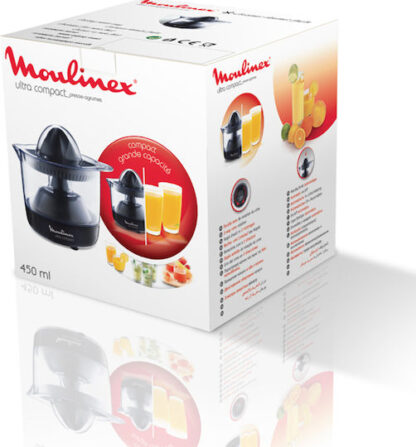 Moulinex Ultracompact Ηλεκτρικός Στίφτης 25W με Χωρητικότητα 500ml Μαύρος Κωδικός: PC1208