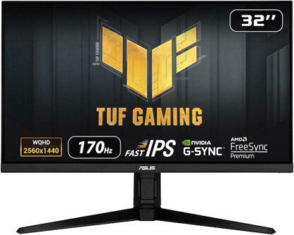 Asus TUF Gaming VG32AQL1A IPS HDR Gaming Monitor 31.5" QHD 2560x1440 170Hz με Χρόνο Απόκρισης 1ms GTG