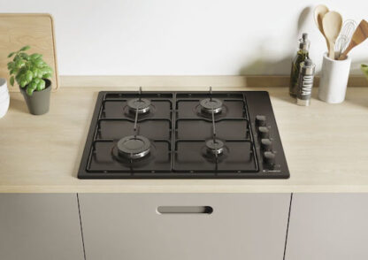 Candy CHW6LBB Εστία Υγραερίου με Πλαίσιο Αυτόνομη 59.5x51εκ.