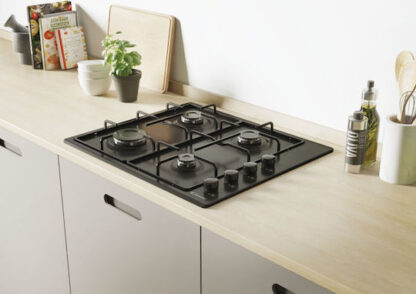 Candy CHW6LBB Εστία Υγραερίου με Πλαίσιο Αυτόνομη 59.5x51εκ.