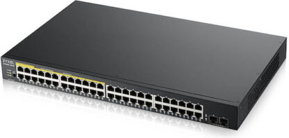 Zyxel GS1900-48HP v2 Managed L2 PoE+ Switch με 48 Θύρες Gigabit (1Gbps) Ethernet και 2 SFP Θύρες