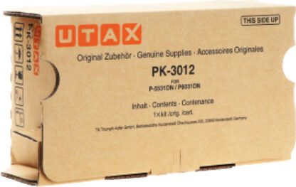 Utax PK-3012 Γνήσιο Toner Laser Εκτυπωτή Μαύρο 25000 Σελίδων (1T02T60UT0)
