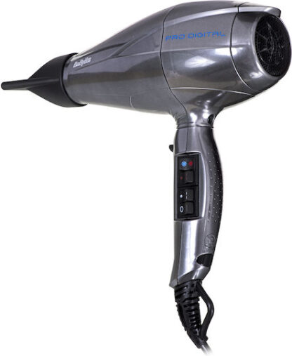 Babyliss 6000 E Pro Digital Πιστολάκι Μαλλιών 2200W Κωδικός: 6000E