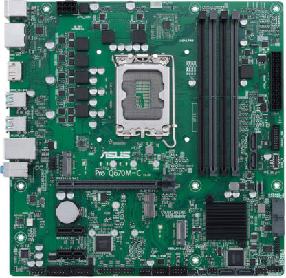 Asus Pro Q670M-C-CSM Motherboard Micro ATX με Intel 1700 Socket
