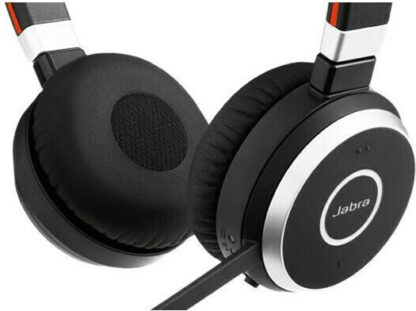 Jabra Evolve 65 SE Stereo UC w/Charging Stand Ασύρματα On Ear Multimedia Ακουστικά με μικροφωνο και σύνδεση Bluetooth
