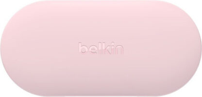 Belkin Soundform Play True In-ear Bluetooth Handsfree Ακουστικά με Αντοχή στον Ιδρώτα και Θήκη Φόρτισης Ροζ