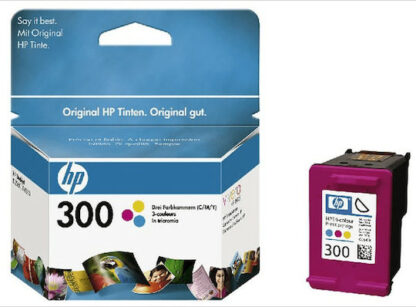 HP 300 Γνήσιο Μελάνι Εκτυπωτή InkJet Πολλαπλό (Color) (CC643EE)