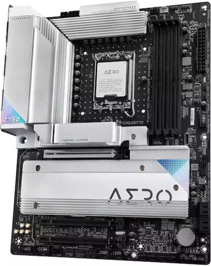 GIGABYTE Z790 AERO G Motherboard - Supports Intel Core 14th CPUs  up to 7600MHz DDR5 (OC)  1?PCIe 5.0+4xPCIe 4.0 M.2  Wi-Fi 6E  2.5GbE LAN  USB 3.2 Gen 2x2