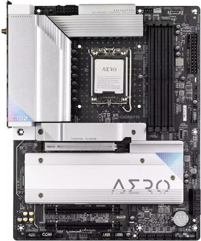 GIGABYTE Z790 AERO G Motherboard - Supports Intel Core 14th CPUs  up to 7600MHz DDR5 (OC)  1?PCIe 5.0+4xPCIe 4.0 M.2  Wi-Fi 6E  2.5GbE LAN  USB 3.2 Gen 2x2