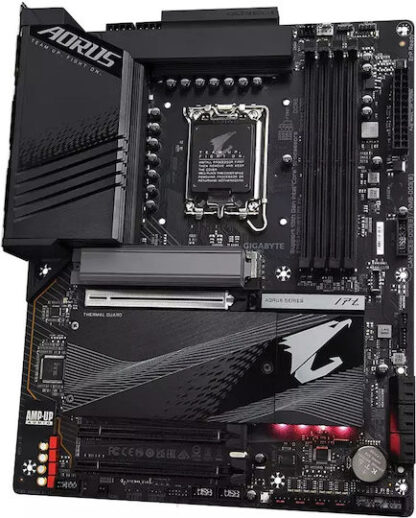 GIGABYTE Z790 AORUS ELITE AX Motherboard - Supports Intel Core 14th CPUs  16*+2+1 Phases Digital VRM  up to 7600MHz DDR5 (OC)  4xPCIe 4.0 M.2  Wi-Fi 6E  2.5GbE LAN  USB 3.2 Gen 2x2