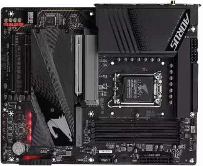GIGABYTE Z790 AORUS ELITE AX Motherboard - Supports Intel Core 14th CPUs  16*+2+1 Phases Digital VRM  up to 7600MHz DDR5 (OC)  4xPCIe 4.0 M.2  Wi-Fi 6E  2.5GbE LAN  USB 3.2 Gen 2x2