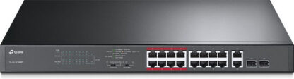TP-LINK TL-SL1218MP v4 Unmanaged L2 PoE+ Switch με 18 Θύρες Gigabit (1Gbps) Ethernet και 2 SFP Θύρες