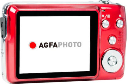AgfaPhoto Realishot DC8200 Compact Φωτογραφική Μηχανή 18MP Οπτικού Ζουμ 8x με Οθόνη 2.7" και Ανάλυση Video Full HD (1080p) Κόκκινη