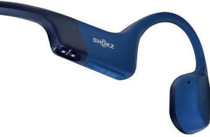 Shokz OpenRun Bone Conduction Bluetooth Handsfree Ακουστικά με Αντοχή στον Ιδρώτα Μπλε