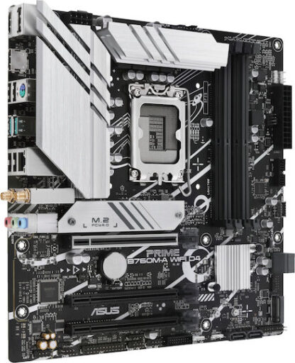 Asus Prime B760M-A WIFI D4 Motherboard Micro ATX με Intel 1700 Socket