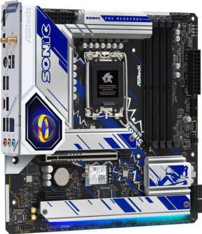 ASRock B760M PG Sonic Wi-Fi Motherboard Micro ATX με Intel 1700 Socket