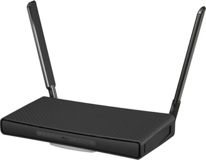 Mikrotik hAP ax3 wireless router Gigabit Ethernet Dual-band (2.4 GHz / 5 GHz) Black