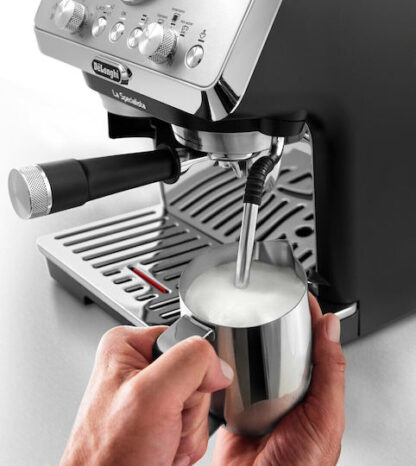 De'Longhi La Specialista Arte Αυτόματη Μηχανή Espresso 1400W Πίεσης 15bar με Μύλο Άλεσης Ασημί
