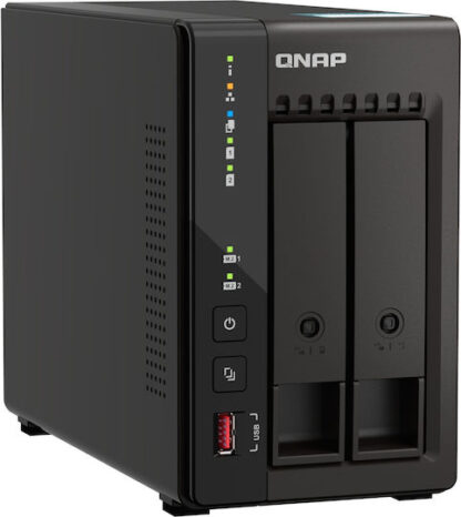 Αποθήκευση Δικτύου Qnap TS-253E-8G Μαύρο