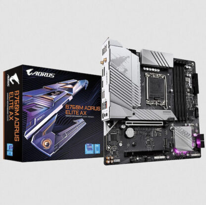 Gigabyte B760M Aorus Elite AX rev. 1.0 Wi-Fi Motherboard Micro ATX με Intel 1700 Socket