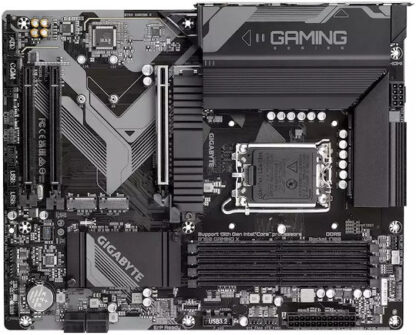 Gigabyte B760 GAMING X Motherboard - Supports Intel Core 14th Gen CPUs  8+1+1 Phases Digital VRM  up to 7600MHz DDR5 (OC)  3xPCIe 4.0 M.2  2.5GbE LAN  USB 3.2 Gen 2