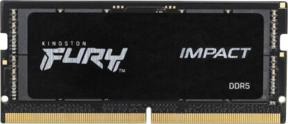Kingston Fury Impact 32GB DDR5 RAM με 2 Modules (2x16GB) και Ταχύτητα 5600 για Laptop Κωδικός: KF556S40IBK2-32