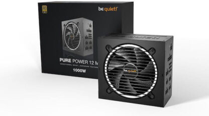 Be Quiet Pure Power 12 M 1000W Μαύρο Τροφοδοτικό Υπολογιστή Full Modular 80 Plus Gold