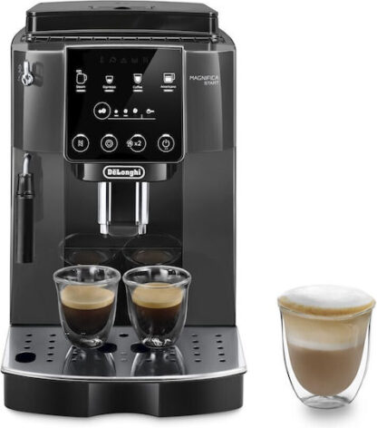 De'Longhi Magnifica Start Αυτόματη Μηχανή Espresso 1450W Πίεσης 15bar με Μύλο Άλεσης Μαύρη