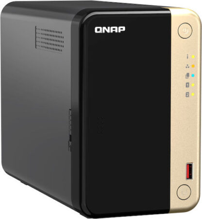 Αποθήκευση Δικτύου Qnap TS-264-8G Μαύρο